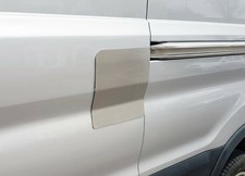 For Ford Transit Brushed Stainless Left Side Load Door Security, Repair Shield