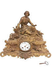 Ancienne Pendule Horloge JAPY