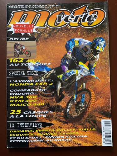 Moto verte magazine 251 - n°251, du