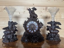 Pendule Forêt Noire  Chamois 