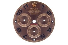 Cadran numéro arabe chocolat Rolex Daytona, 116505