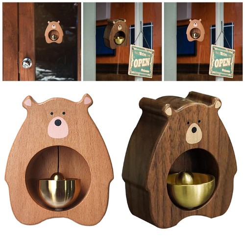 Sonnette porte bois - porte,