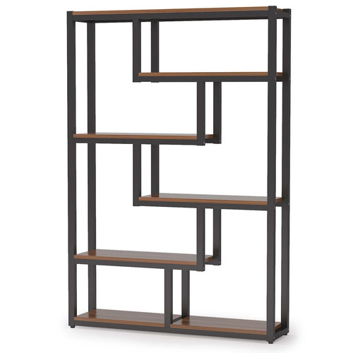 Tier industrial bookcase 69 - 5-tier,