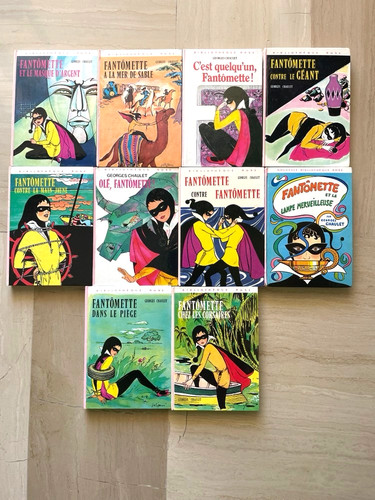 Fantomette georges chaulet - chaulet, lot