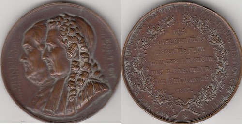 Médaille bronze benjamin - en,