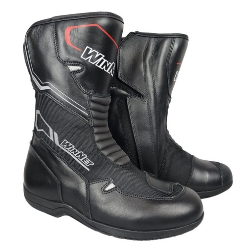 Bottes moto winnet cuir - moto,