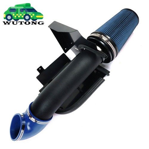 Blue cold air intake - 4",