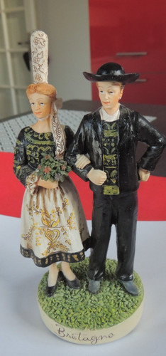 Nem figurines couple - couple, bretons