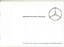 Mercedes - automatic gearbox - 1964 / brochure catalogue prospectus 