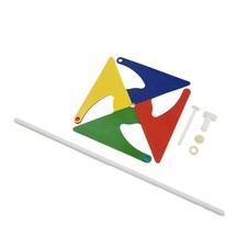 Moulin à vent en plastique