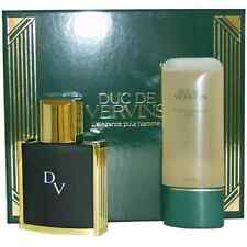 DUC DE VERVINS BY HOUBIGANT 2 pcs SET EDT Spray 4.0 OZ 120 ML + Bath &Shower Gel