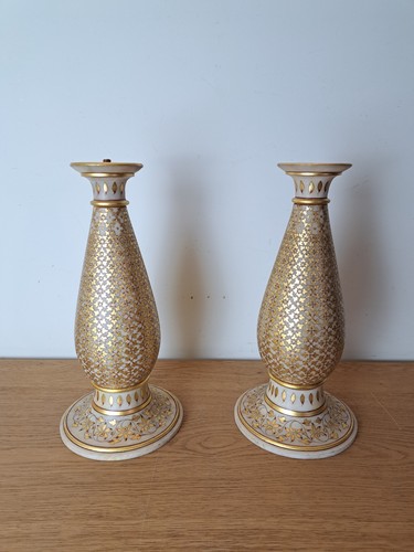 Paire lampes moghol - de, ,