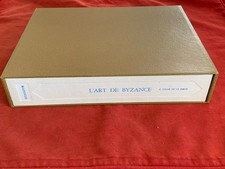  L'ART DE BYZANCE - EDITION D'ART MAZENOD  - EMBOITAGE - 1981