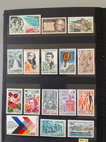 Timbres france 1970 - timbres,