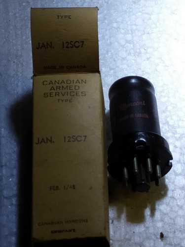 12sc7 tube electrique - 12sc7,