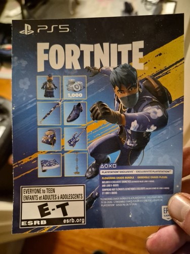 Fortnite flowering chaos ps5 - fortnite,