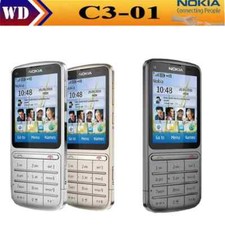 Original Nokia C3-01 Touch and Type original unlocked 3G GSM WIFI 5MP