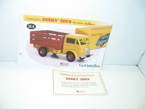 Fiche certif dinky - fiche,