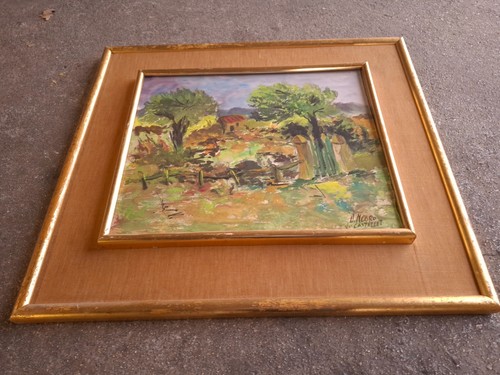 Tableau huile du peintre - ,,