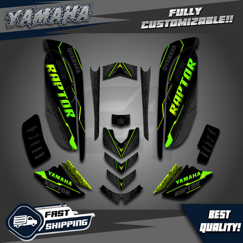 Yamaha raptor 660 atv graphics - yamaha,