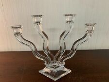 Nachtmann 4 Branch Crystal Candlestick