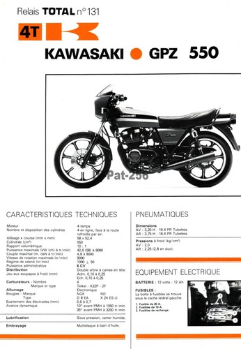 Fiche technique moto - fiche,