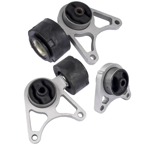 Supports moteur argentés
