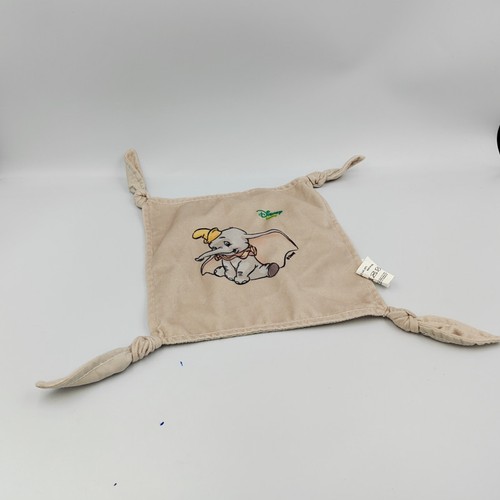 Doudou plat dumbo éléphant - doudou,