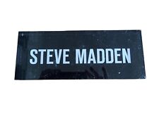 Steve Madden 25cm Original Vintage Plexiglass Advertising Sign