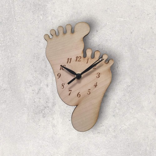 Horloge murale bois - murale, en
