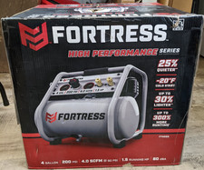 Fortress 4 Gallon 200 PSI High Performance Oil Free Air Compressor FT4200