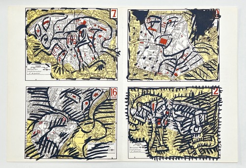 Pierre alechinsky original - pierre,
