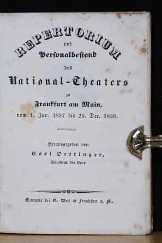 Oettinger répertoire - (hg.),,