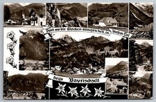 Bavarian Alps Bayrischzell Scenic Views Mountains Germany Postcard