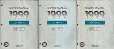 1999 S-10 Pickup Blazer Atelier Manuel Set Chevy S10 GMC Sonoma JIMMY Service