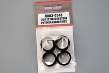 Hobby Design 124 Scale 19 Inch Bridgestone Potenza RE010 Tire Used