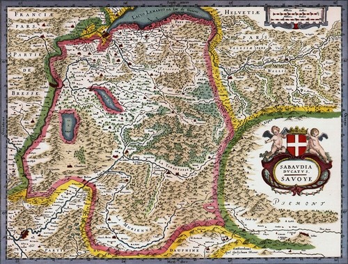 Reproduction carte ancienne - ,