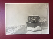 ANTIQUE PHOTO Snow Hunting Mountain