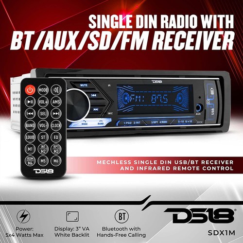 Ds18 din mechless - mechless, bluetooth