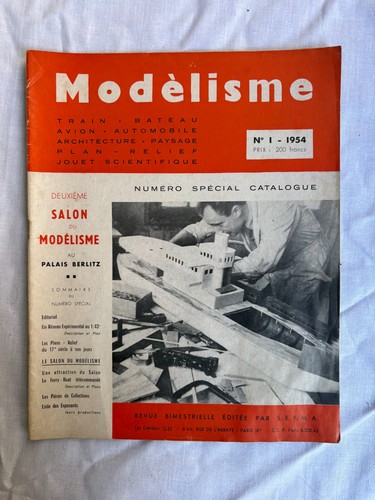Modélisme 1954 premier - modélisme,