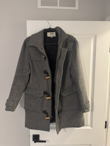 3sixteen duffel coat grey wool - duffel,