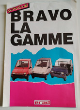 OLD CAR BROCHURE WITHOUT LICENSE CAPUCINE ERAD