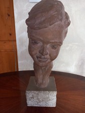 Paul Sersté buste en terre