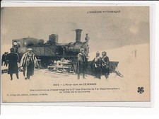 A snowplow locomotive of the Compagnies des Chemins de fer Départementau