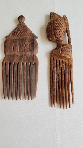Art africain anciens peignes - art,