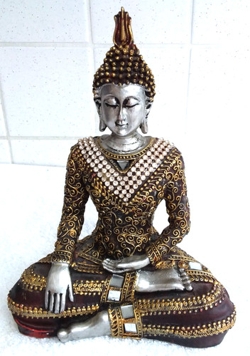 Statue bouddha assis - bouddha,