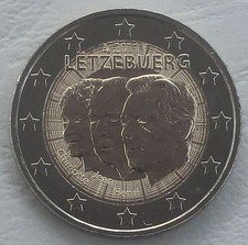 2 Euro Monnaie Commémorative Luxembourg 2011 Grand-Duc Jean Splendide.