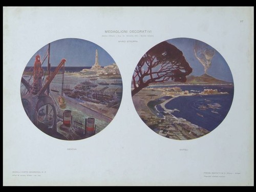 Paysage genes naples - paysage, naples,