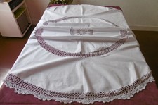 Nappe Ronde avec Dentelle sur