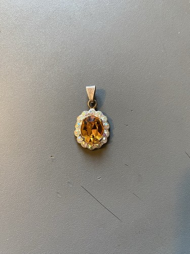 Pendentif strass imitation - pendentif,